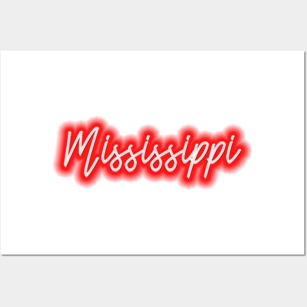 Mississippi Wall Art by arlingjd